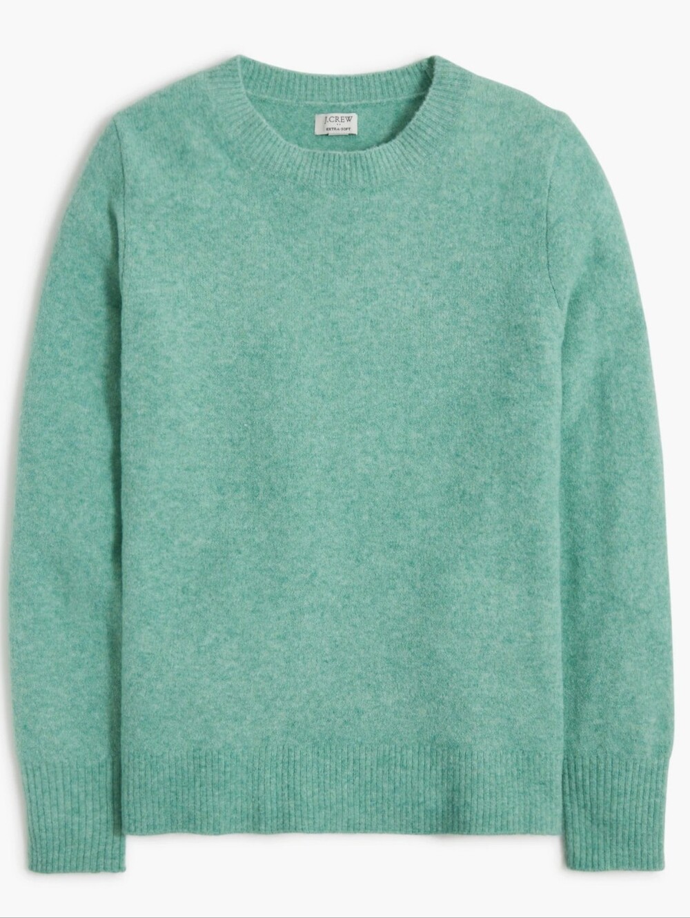 J Crew S Extra Soft Wool Blend Sweater Green